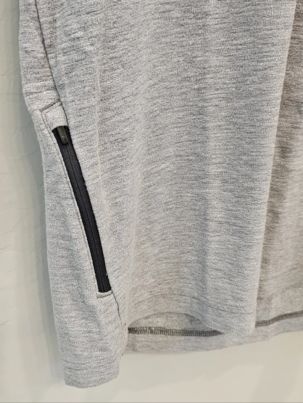 The North Face Heather Gray Short Sleeve Henley